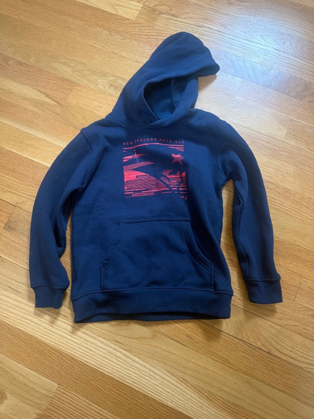 NFL New England patriots hooded sweatshirt